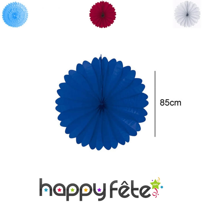 Eventail en papier de 85cm de diamètre