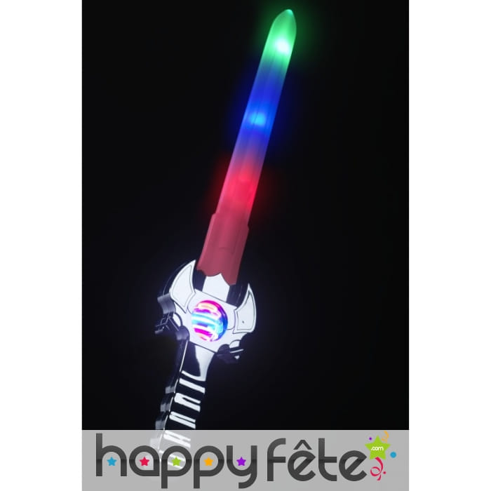 épée futuriste lumineuse