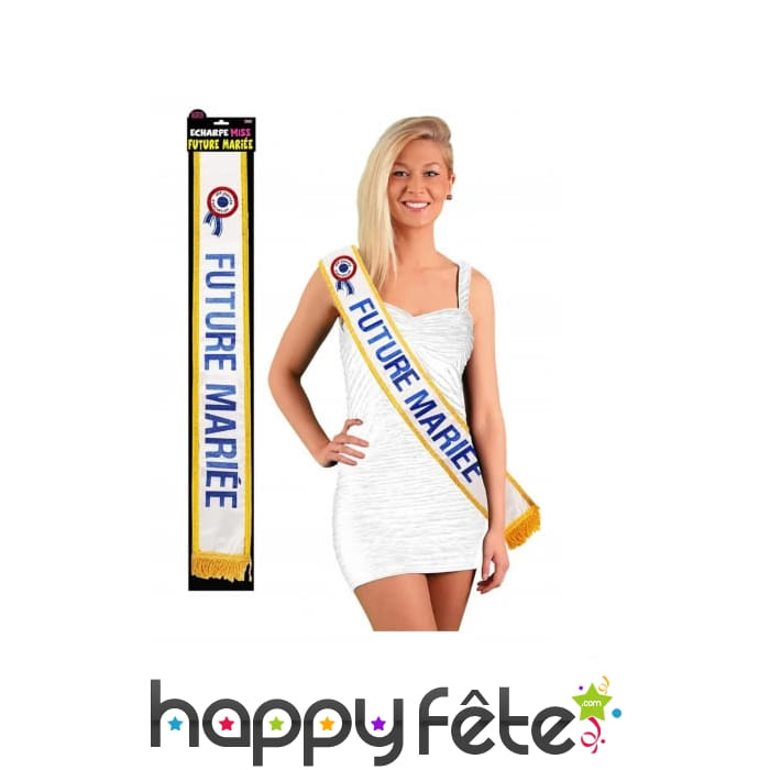 Echarpe futur mariée