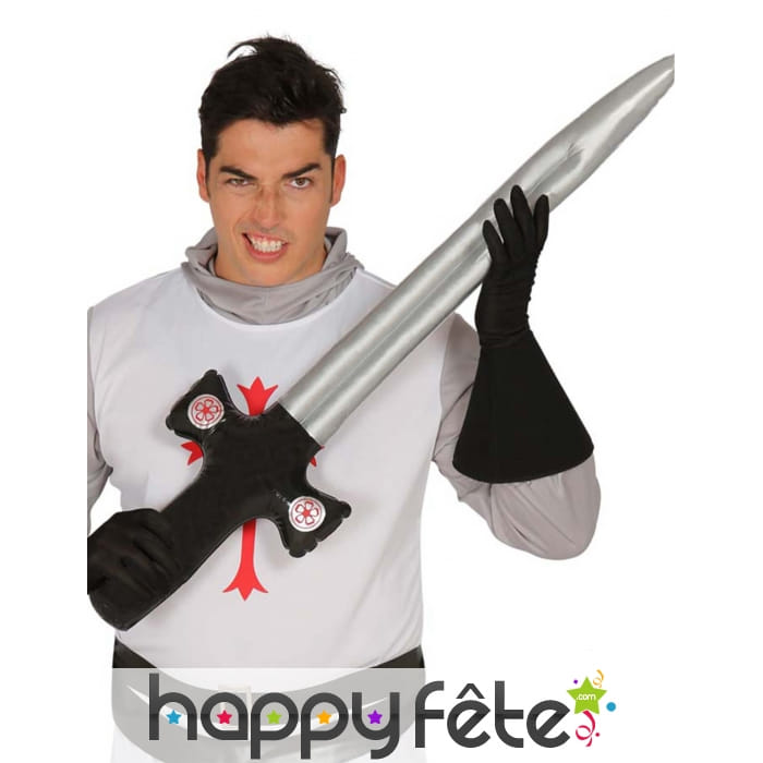 Epée gonflable de chevalier de 103 cm