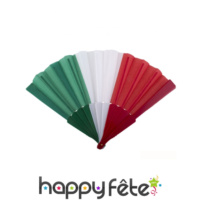 Eventail Italie pour supporter