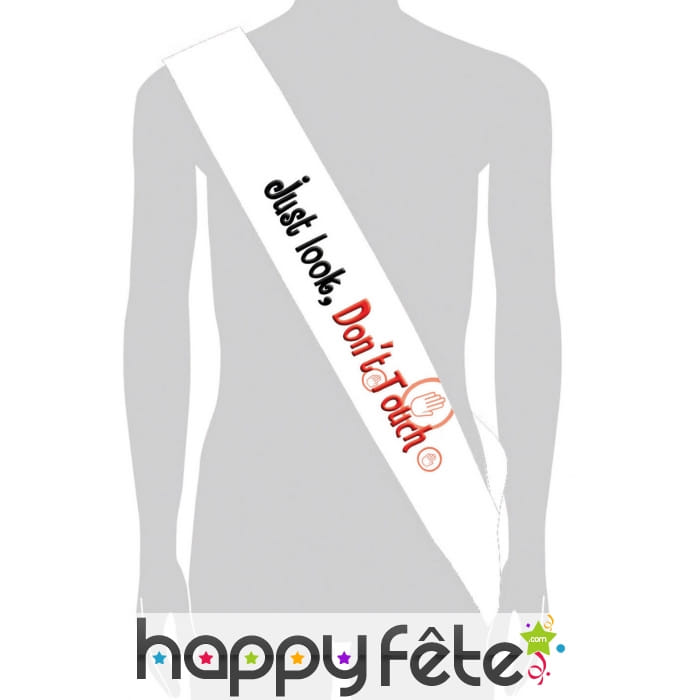 Echarpe just look don't touch