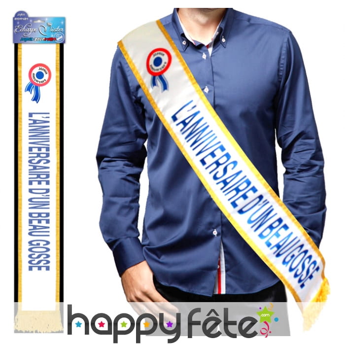 Echarpe L'anniversaire d'un beau gosse