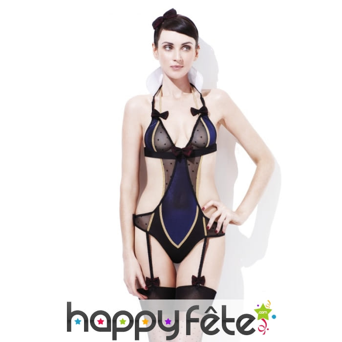 Ensemble lingerie sexy fruit défendu