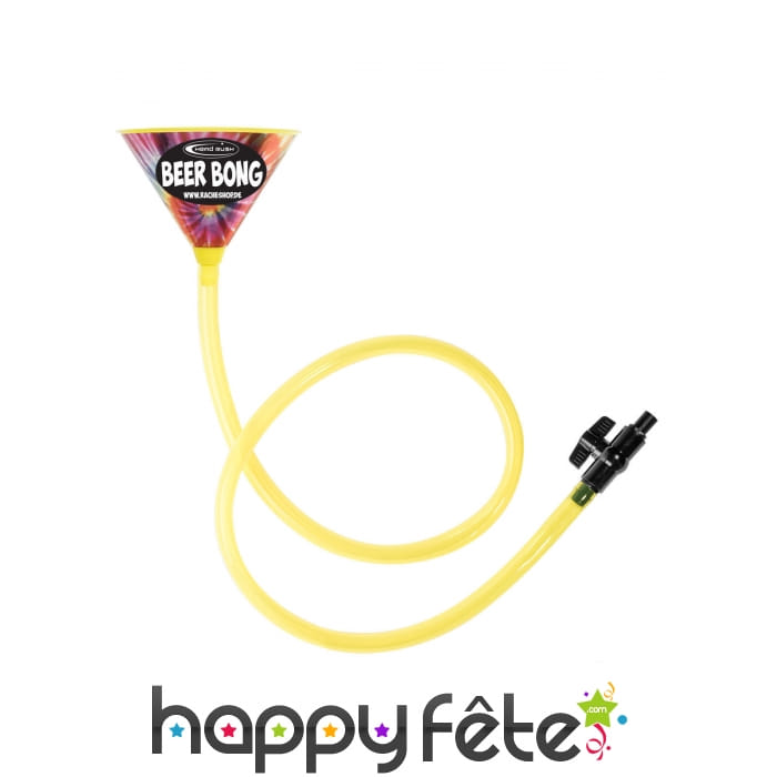 Entonnoir multicolore à bière de 183cm