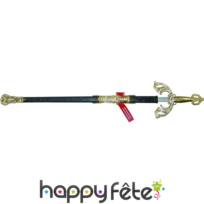 Epée médiévale avec fourreau