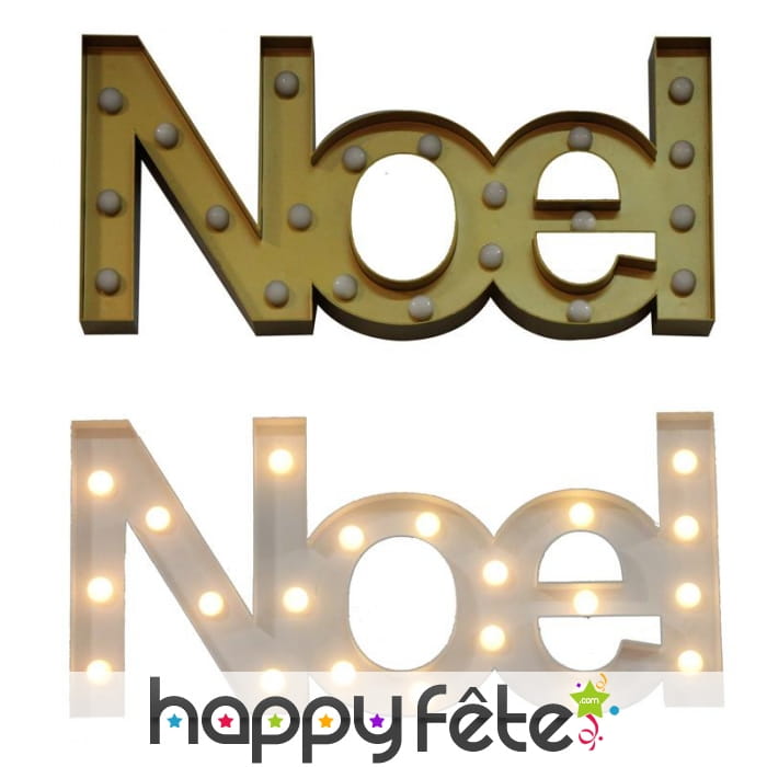 Enseigne Noël lumineuse led