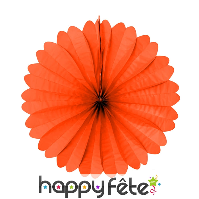 Eventail orange