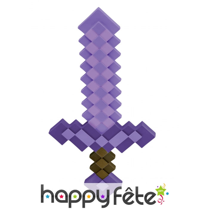 Epée pierre enchantée pour enfant, Minecraft