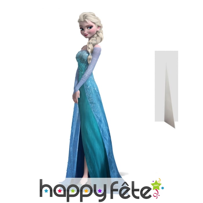 Elsa reine des neiges en carton taille réelle
