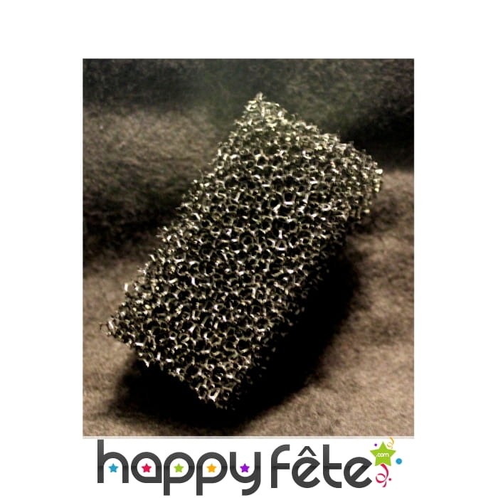 Éponge rectangle pour effet de barbe mal rasée