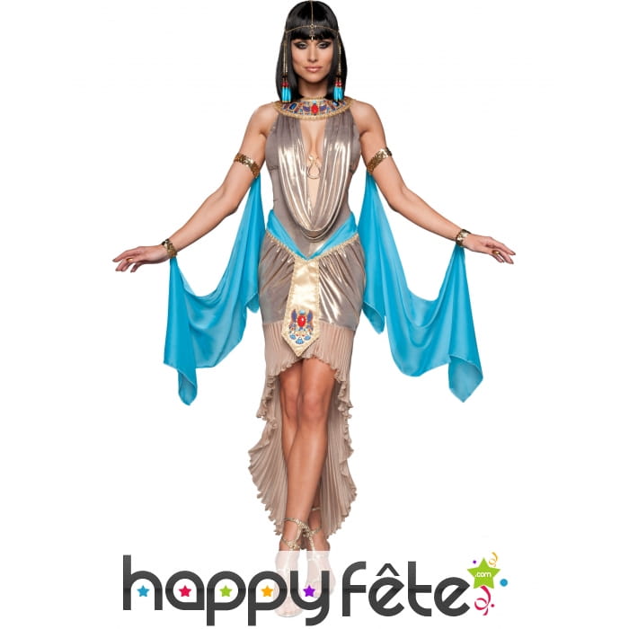 Elégante tenue de reine Egyptienne premium
