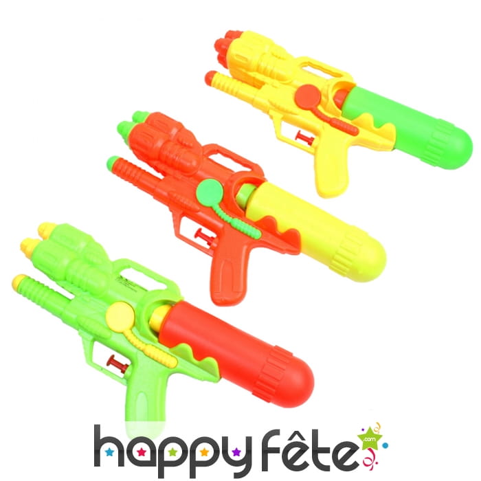 Fusil à eau double jet de 27cm