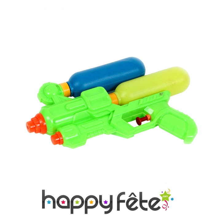 Fusil à eau double réservoirs, 23cm