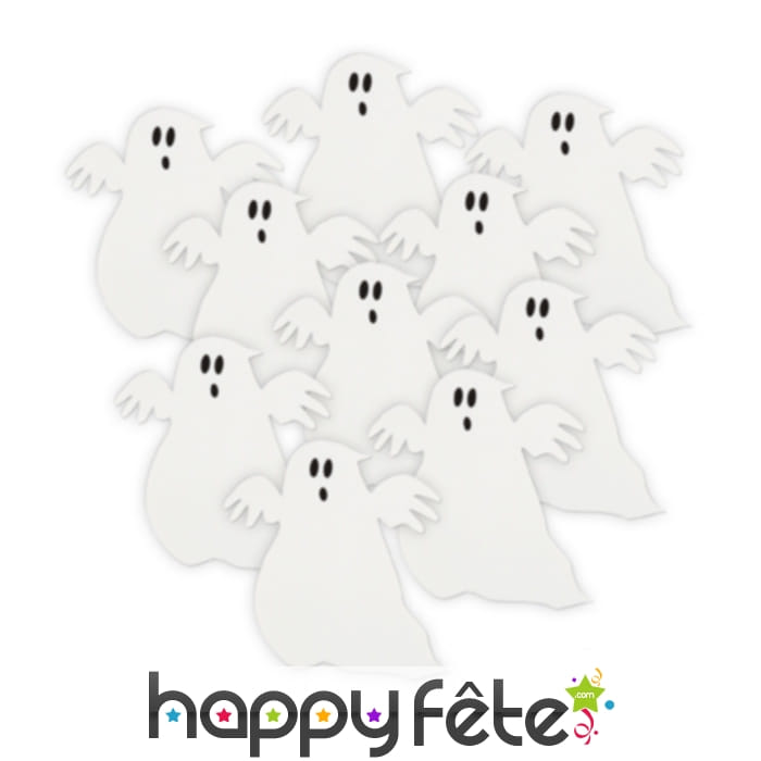 Fantôme blancs décoratifs de table