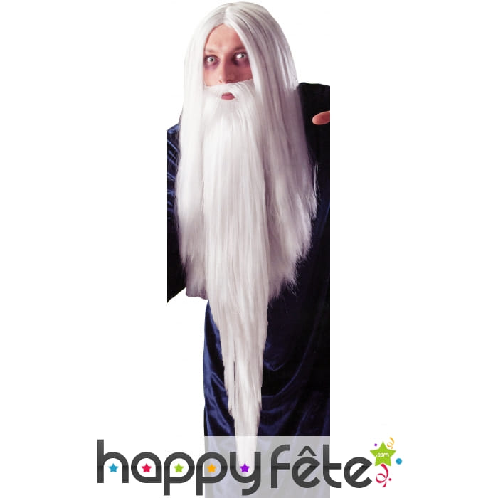 Fausse Barbe de magicien