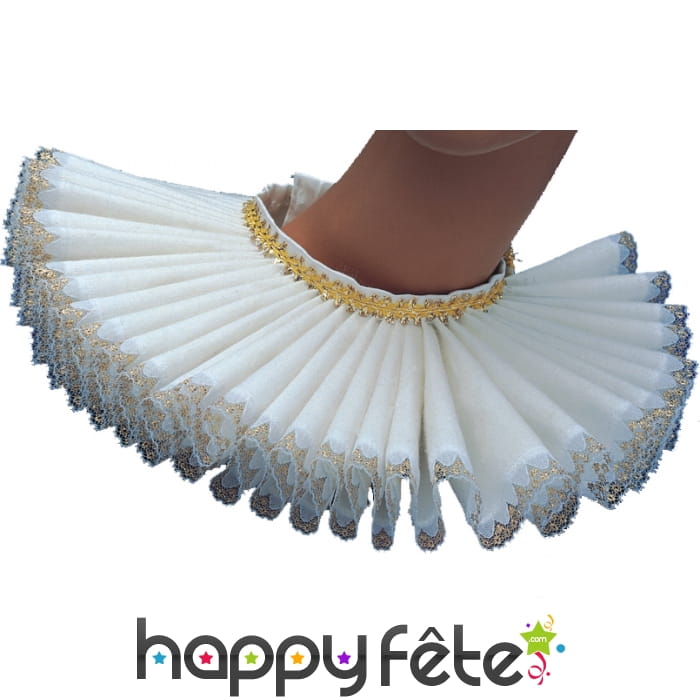 Fraise blanche et dentelle