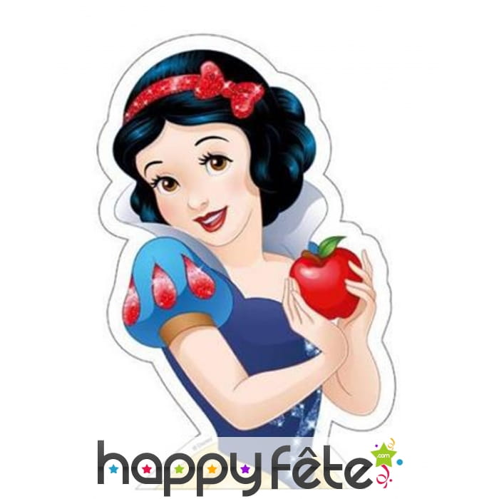 Feuille Blanche Neige en azyme de 15,9 x 24, cm