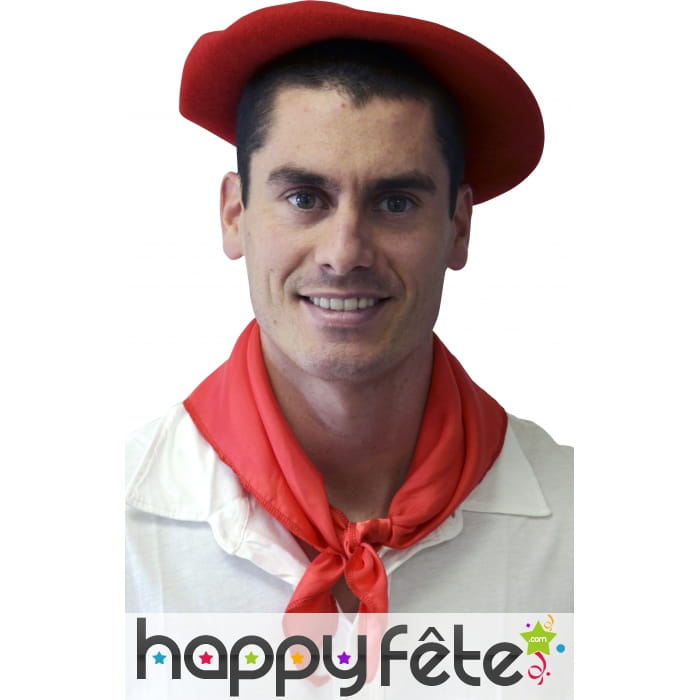 Foulard basque rouge