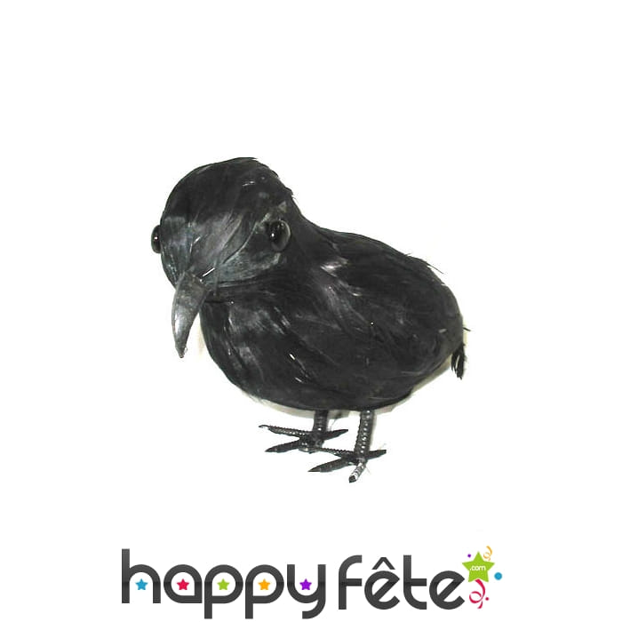 Faux Corbeau décoratif de 20cm