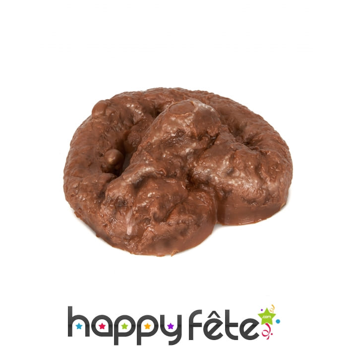 Fausse crotte en pastique de 8cm