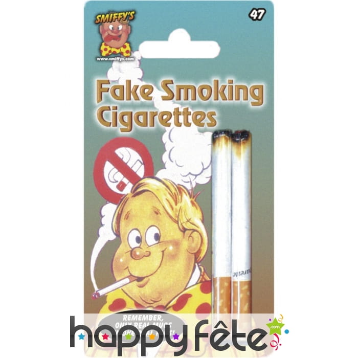 Fausses cigarettes fumantes