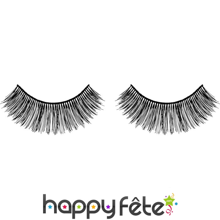 Faux cils noirs B1