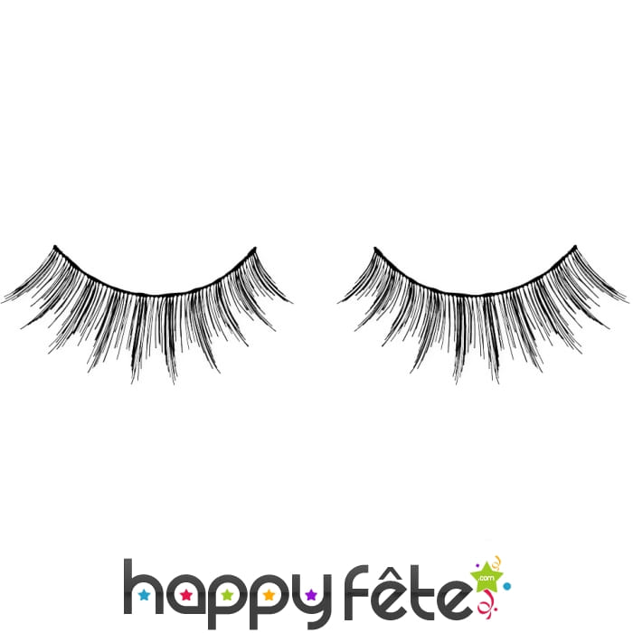 Faux cils noirs B2