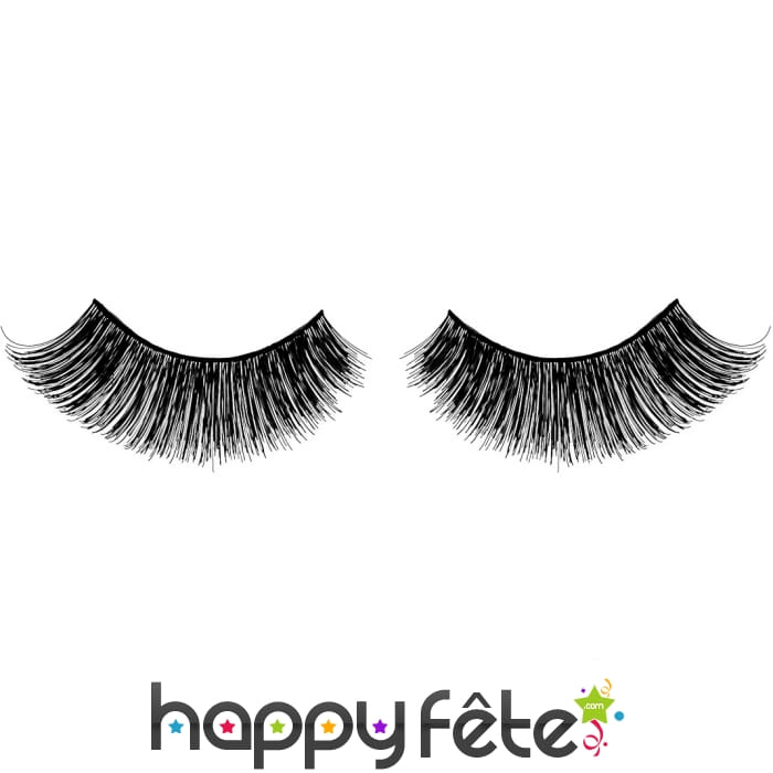 Faux cils noirs B5
