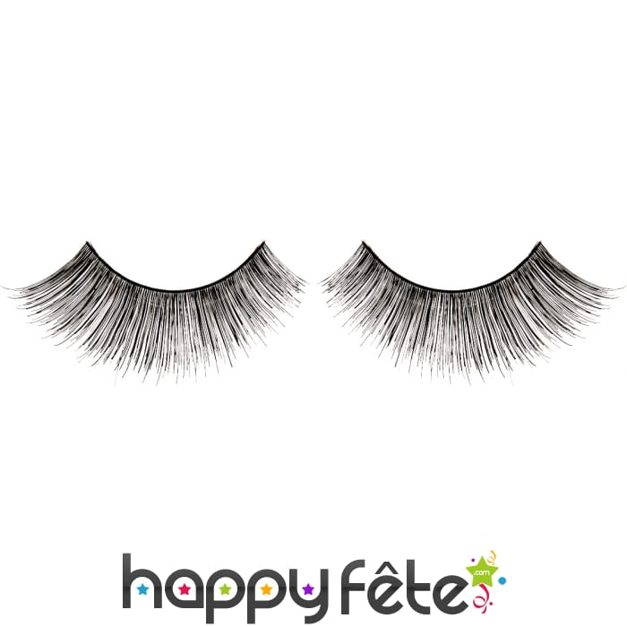 Faux cils noirs B6
