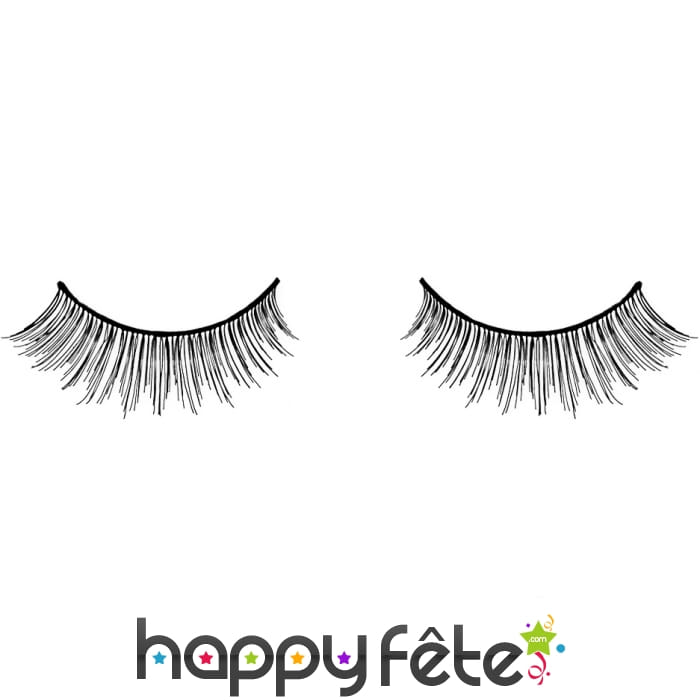 Faux cils noirs TV3