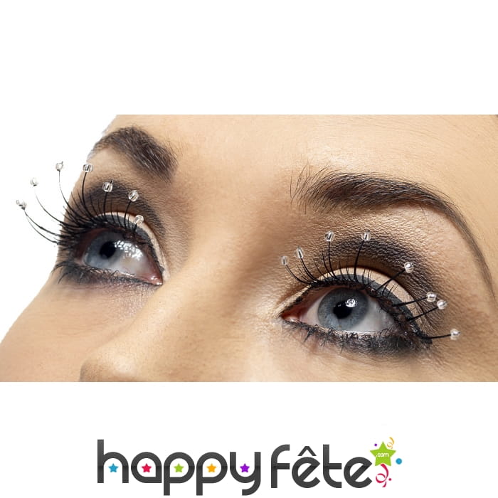 Faux cils perles d'eau + colle