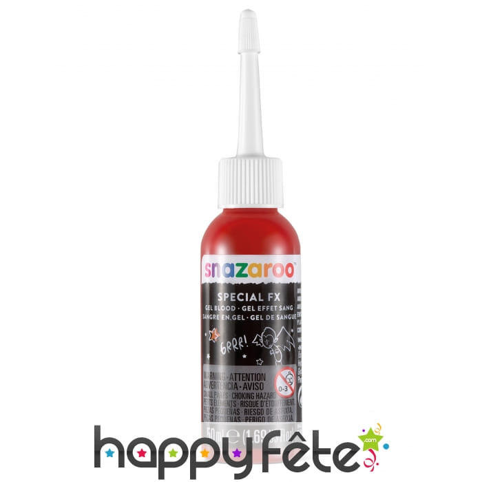 Flacon de 50ml de faux sang