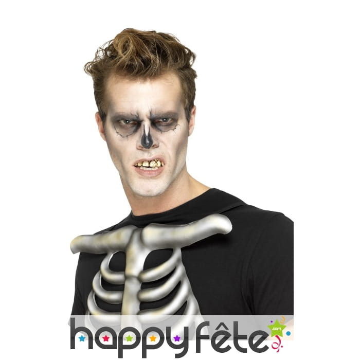 Fausses dents de squelette