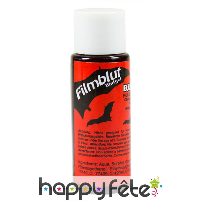 Flacon de faux sang 20ml, Premium