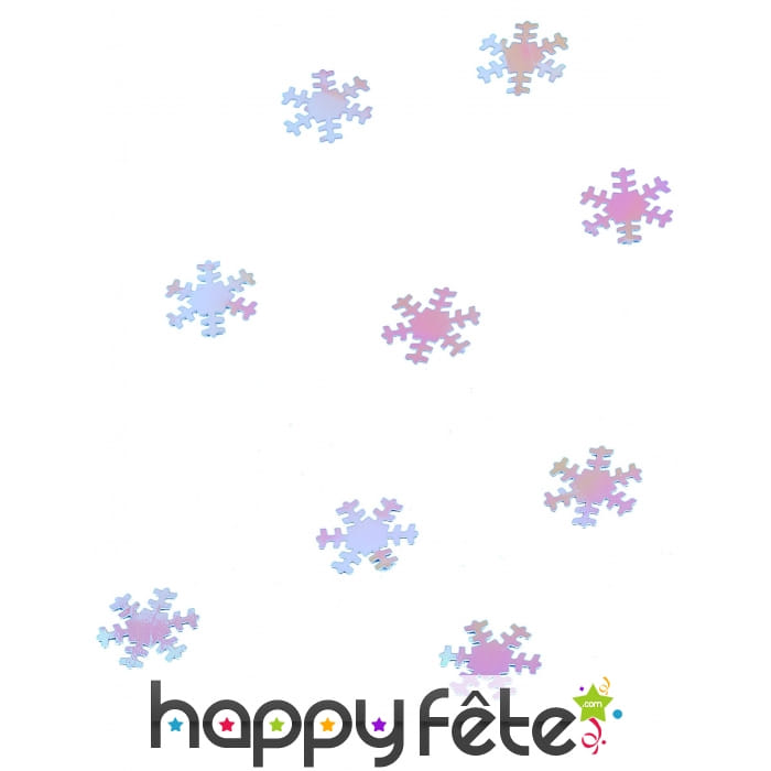 Flocons de Noël nacrés, 45g
