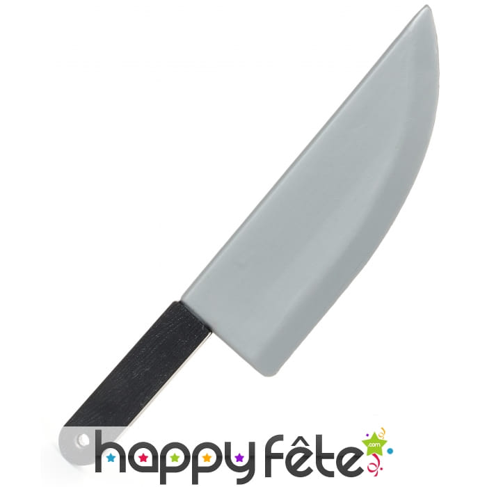 Faux grand couteau de cuisine en plastique