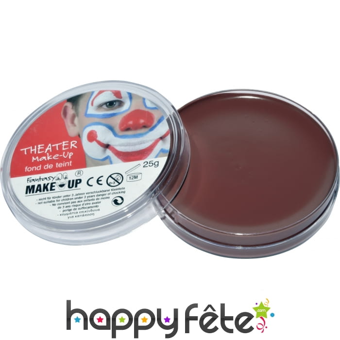 Fard gras marron en pot