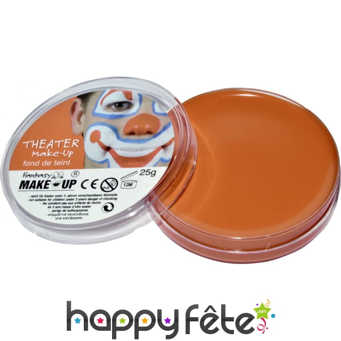 Fard gras orange citrouille en pot