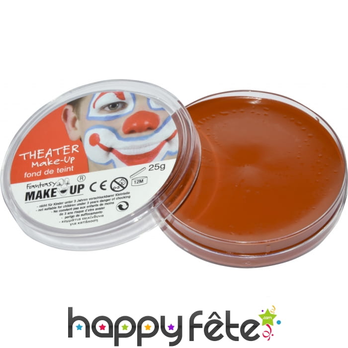 Fard gras orange en pot