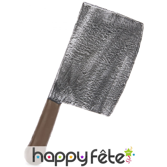 Faux hachoir de boucher en mousse 28cm