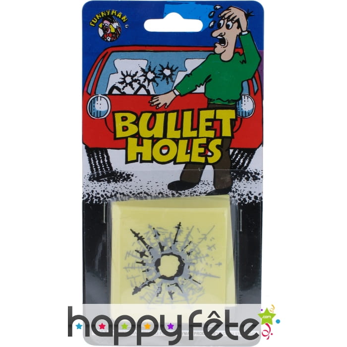Faux impact de balle