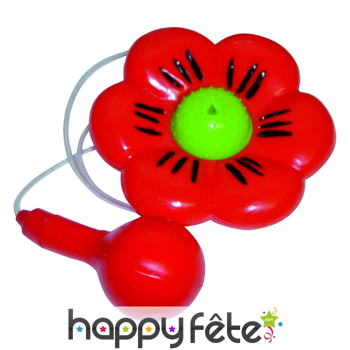 Fleur lance eau de clown farceur