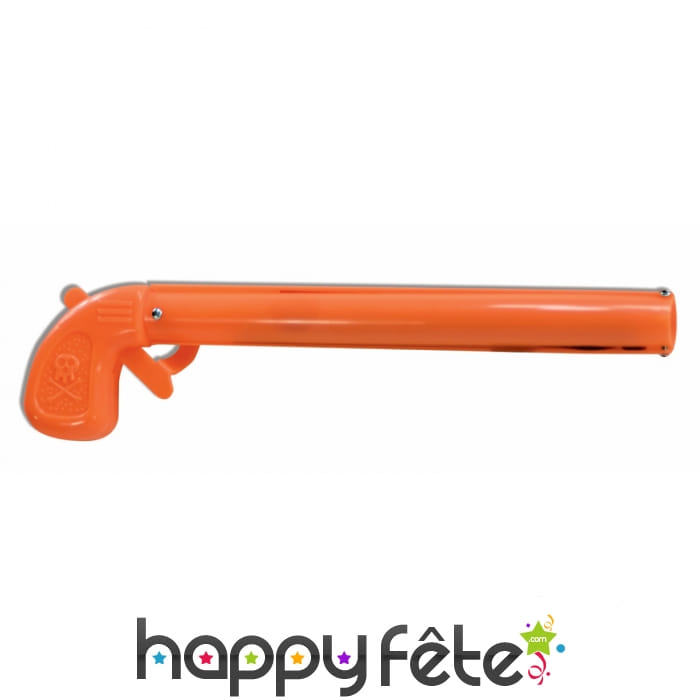Faux long revolver orange