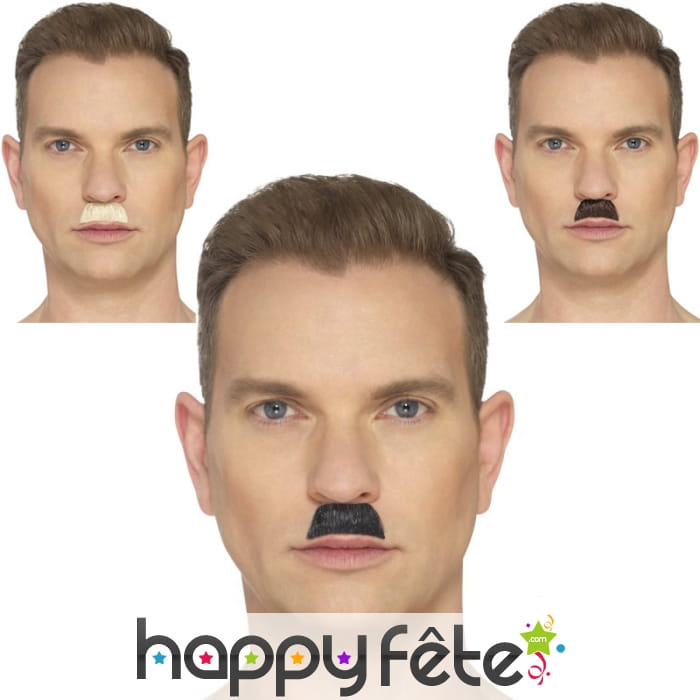 Fausse moustache brosse à dent