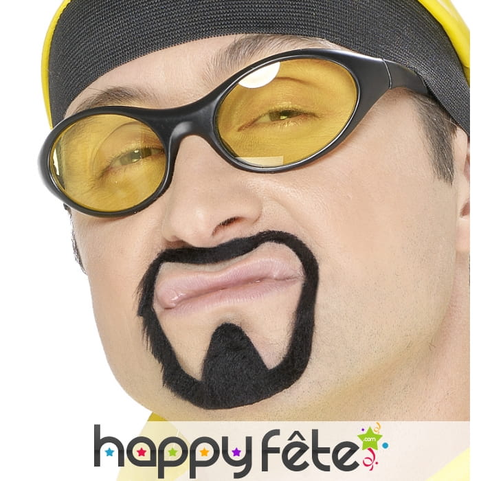 Fausses moustaches/bouc de rapper