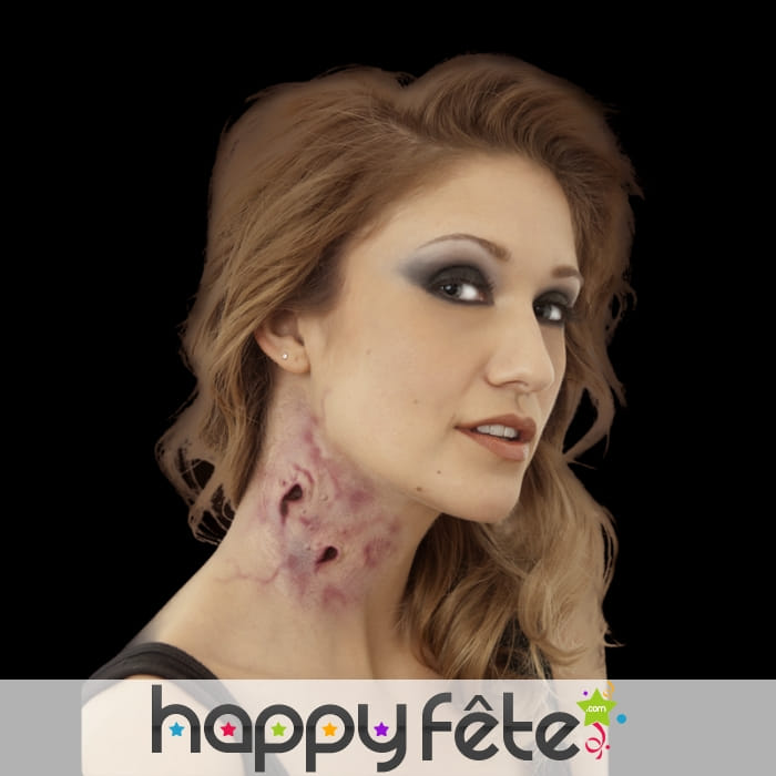 Fausse morsure de vampire réaliste