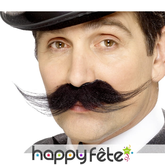 Fausses moustaches de detective