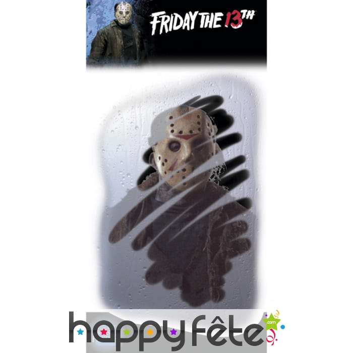 Faux miroir embué reflet de Jason vendredi 13