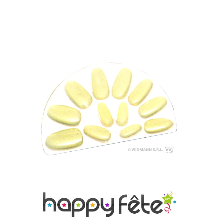 Faux ongles photoluminescents